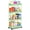 Geen, variant on 4 Tier Rolling Utility Cart with Drawer,REBECAT Utility Cart Made of Multifunctional Storage Organizer Tool for Kitchen,Bathroom,Living Room,Office(Gray)