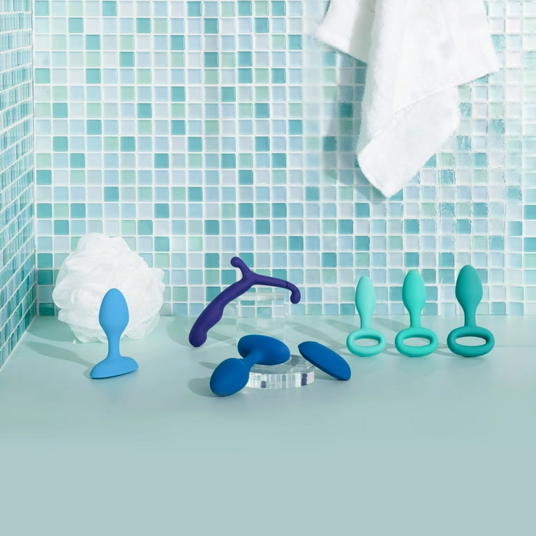 plug anale uomo plusOne 3 piece Butt Plug Training Set, Waterproof