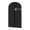 Black, variant on Dress Bag Long Garment Bag with Transparent Window for Hanging Clothes Foldable Wedding Dress Cover for Wardrobe Storage and Travel Gray 65-inch