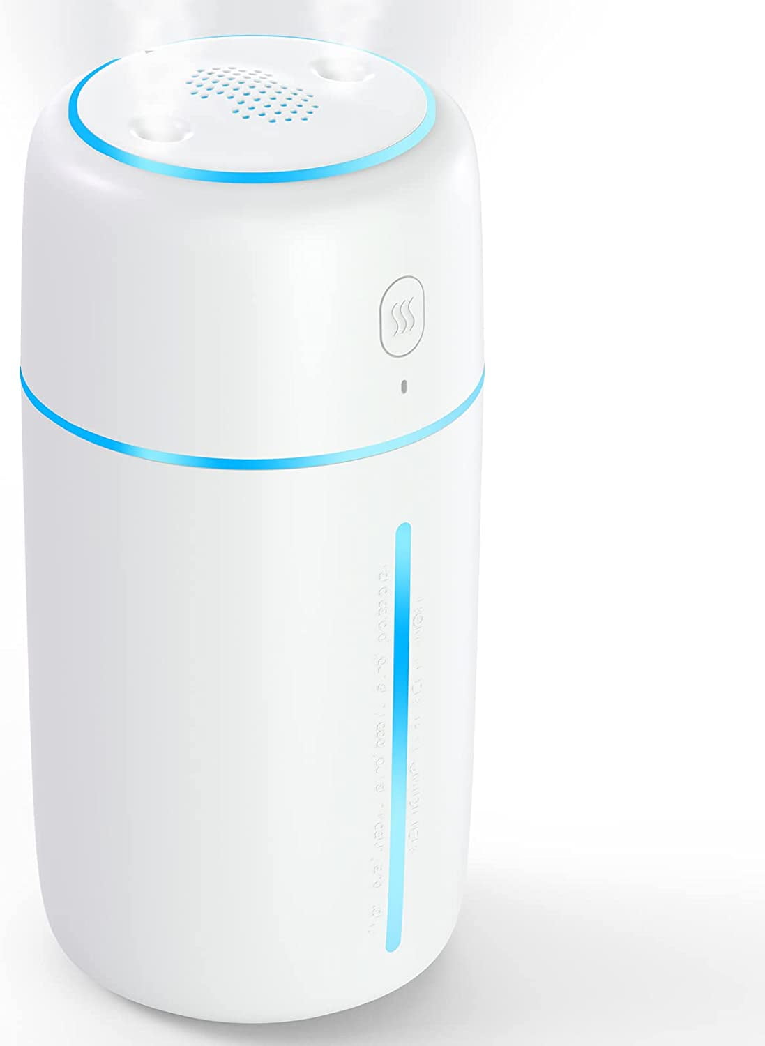 Small Humidifiers, Mini Humidifiers with Essential Oil Diffuser,2 Mist