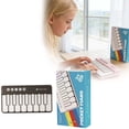 thumbnail image 1 of BotaniNest Pocket Electronic Keyboard Light And Portable Easily Play The Melodies In Your Heart Easy For Learning And Entertainment, 1 of 4