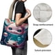 thumbnail image 3 of Axolotl-1 Bolso de tela con estampado de lienzo para mujer, bolsa de compras reutilizable y estética, con cremallera interior, regalo para mujer,40*40cm., 3 of 6