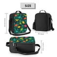 thumbnail image 2 of Disketp Colorful Dinosaurs Bolsa Térmica Estampada para Almuerzo, Lonchera para Hombres y Mujeres Adultos, 2 of 7