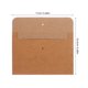 thumbnail image 5 of TABLETREANDS 50Ud Sobres Con Lazo De Papel Kraft Para Invitaciones Y Presentes Café, 5 of 7