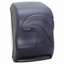 San Jamar Electronic Touchless Roll Towel Dispenser - Black