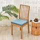 thumbnail image 3 of Juego de cojines cuadrados de cuero PU impermeables, funda para asiento de silla, funda protectora para silla de hotel, funda para cojín para el hogar, 3 of 6