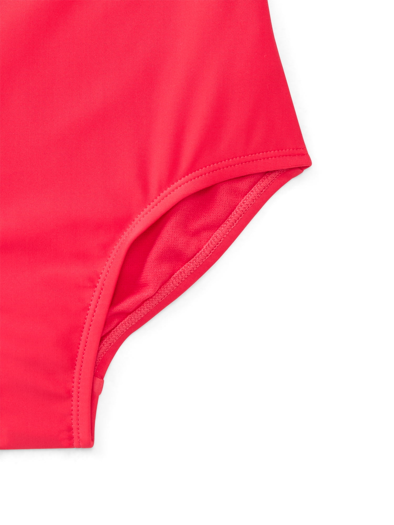 Wonder Nation Girls One Piece Swimsuit with UPF 50+, Sizes 4-18 & Plus