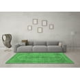 thumbnail image 3 of Ahgly Company Indoor Rectangle Abstract Emerald Green Modern Area Rugs, 8' x 10', 3 of 4