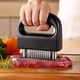 thumbnail image 3 of Black Plastic Meat Tenderizer with 48 Stainless Steel Ultra Sharp Needle Blades, 3 of 5