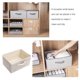 thumbnail image 4 of Injueey Cubo de almacenamiento de ropa, cesta de gran capacidad, cajón, cajas de organización, multifuncional para artículos diversos, Almacenamiento y organización del hogar Beige, 40*28*20 (23L) 23L, 4 of 6