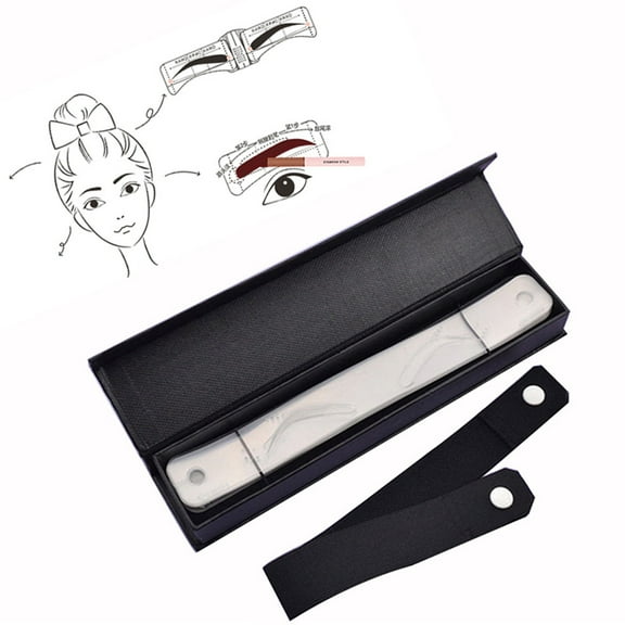 Pinkiou 12 Styles Eyebrow Stencils set Makeup Tools & Microblading Tattoo Accessories Eyebrows Grooming Stencil Template Makeup Cosmetic