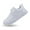 White, variant on Eashi Toddler Little Big Kid White Sneakers Skate School Walking Shoes for Boys Girls
