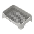 thumbnail image 3 of Caja de arena para cachorros, inodoro para perros y mascotas, bandeja para orinal interior antideslizante, para perros pequeños y medianos, bandeja pa Gris B, 3 of 10