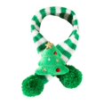 thumbnail image 1 of Bufanda para mascotas, bufanda de vacaciones, invierno, manténgase caliente para su mascota, regalo para el propietario de la mascota, S, árbol de navidad de felpa Feliz Sencillez, 1 of 5
