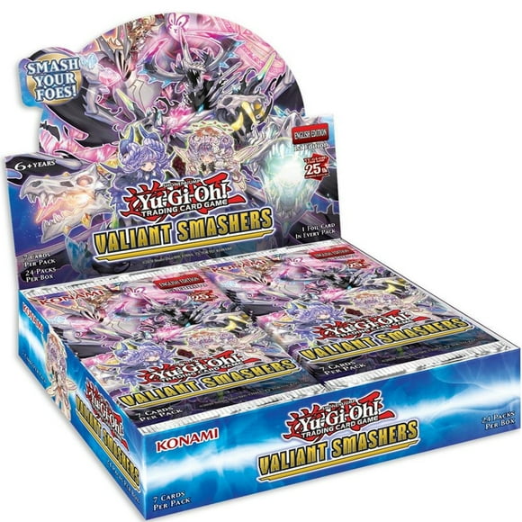 Yu-Gi-Oh! TCG : Valiant Smashers 1re Édition Boîte de Boosters - 24 Paquets