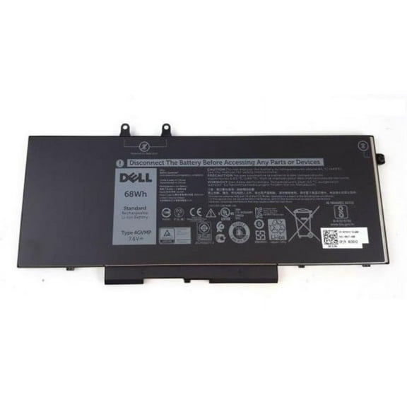 New Genuine Dell 68Wh 7.6V Battery 4GVMP