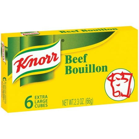 Knorr Beef Bouillon Cubes, Extra Large, 6 count - Walmart.com