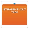 thumbnail image 3 of Pendaflex R152 ORA 0.75 in. Expansion Straight Tabs Double-Ply Reinforced Top Tab Colored File Folders - Letter Size, Orange (100/Box), 3 of 4