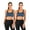 Blue#2, variant on DODOING Sports Bra Juniors 2 Pack Seamless High Impact Support Workout Yoga Bra Gym Activewear Fitness Sports Bra