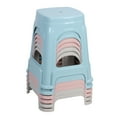 thumbnail image 5 of Stackable Classroom Stools, Plastic Teacher Chair, Indoor Outdoor Flexible Seating Decorative Stools, 5 of 8
