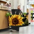 thumbnail image 6 of Sunflower seamless printing Large Capacity Reusable Foldable Oxford Cloth Toy Basket - Beach Bag, Shopping Bags, Laundry Basket, 6 of 7