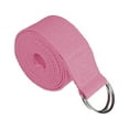 thumbnail image 1 of Correa para estiramientos – Correa de estiramiento de yoga de algodón grueso y duradero con anillo ajustable, 1 of 5