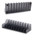 thumbnail image 3 of Sylvamorning Game Card Holder with 10 Independent Slot Capacity Black Storage, 3 of 6