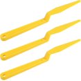 thumbnail image 2 of 3 Pcs Window Tint Tools Vinyl Wrap Shank Gasket Squeegee, Yellow Long Handle Micro Squeegee Car Tinting Wrap Squeegee Corner Scraper, 2 of 5