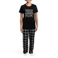 thumbnail image 4 of CafePress - Doberman Pinscher Mom Pajamas - Women's Short Sleeve Print T-Shirt and Pants Dark Cotton Pajama Set, 4 of 7