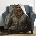 thumbnail image 4 of Cool #1 Eli Roth Blanket Throw Blankets Ultra Soft Flannel Lightweight Throws for Couch, Bed, All Seasons Use 60"*80"（150 * 200cm）, 4 of 6
