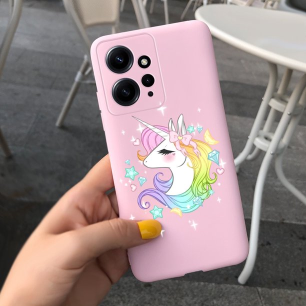 Xiaomi Redmi Note 12 4G Global Phone Casing Cute Astronaut Cactus Color Caramelo Silicona Suave TPU Funda