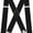Black, variant on CLASSIC Mens Heavy-Duty Suspender: 2-Inch Wide,Sturdy Clips,X-Back,Adjustable Elastic Work