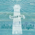 thumbnail image 2 of Schlabach, Sue 20x20 White Modern Wood Framed Museum Art Print Titled - Drift Lighthouse, 2 of 4