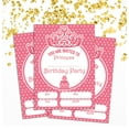 thumbnail image 2 of Darling Souvenir Pink Birthday Invitation Card Printable Fill or Write In Blank Invites Party Supplies Pack Of 28 5 x 7 Inches, 2 of 5