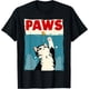 thumbnail image 1 of Paws Cat Novelty Graphic - Camiseta divertida para hombre y mujer, 1 of 2