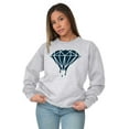 thumbnail image 4 of Diamond Dripping Fashionable Girly Sweatshirt for Men or Women Brisco Brands S, 4 of 6