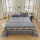 thumbnail image 2 of Juego de sábanas con estampado de cuadros blancos y negros simples, 100 % algodón, transpirable y agradable para la piel, con 2 fundas de almohada, 2 of 5
