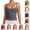 001-Dark Gray, variant on VOUZZA Womens Tank Top Summer Adjustable Spaghetti Strap Crewneck Sleeveless Basic Layering Cami