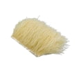 thumbnail image 1 of stanreset 1 Yard Dyed Ostrich Feather Fringe Trim Ribbon Embellishment Beige, 1 of 8