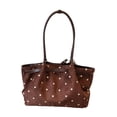 thumbnail image 2 of Bolso de hombro para mujer, elegante, cómodo, para viajes, compras y fiestas. Color café, 2 of 9