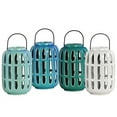 thumbnail image 2 of 4-Pc Small Porcelain Cylindrical Lantern Set, 2 of 2