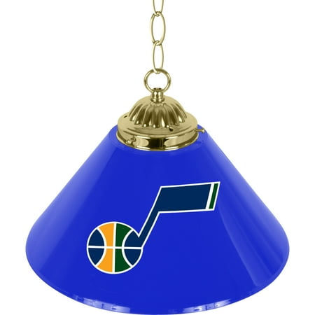 

Utah Jazz Logo 14-Inch Single Pendant Light with Pull Chain