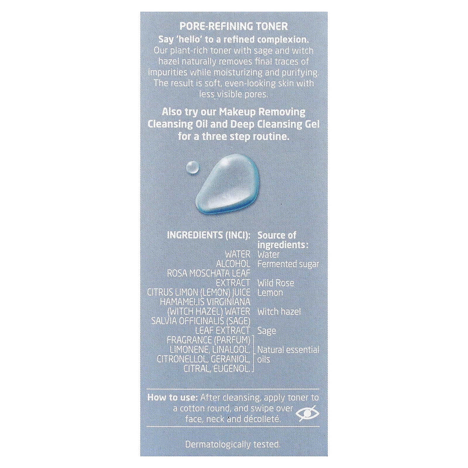 Weleda Pore Refining Toner With Sage & Witch Hazel, 5 fl oz (150 ml)
