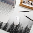 thumbnail image 5 of Large Gaming Mouse Pad, Landscape Painting Desk Pad, Laptop PU Mouse Pad, Waterproof Anti-Slip Desk Pad, Home Decoration Office Accessories (31.5x15.7in,Pine Tree in Snow), 5 of 6