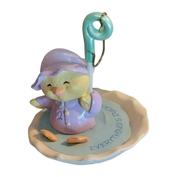 Easter Parade Bunny Miniature Hallmark Keepsake Ornament 1991 New QEO9301