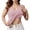 Pink, variant on Built in Bra Tank Tops for Women U Neck Spaghetti Strap Shelf Bras Camisole Summer Workout Yoga Slim Sleeveless Tunic Pink L