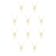 thumbnail image 3 of sweethay Ins Twelve Zodiac Sign Amistad Collar Ins Personalidad cómoda Colgante a prueba de herrumbre Accesorio de moda Géminis oro Type1 NO1, 3 of 6