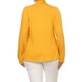 thumbnail image 4 of Women's Plus Size Soft Casual Drape Open Front Cardigan Long Sleeve, 4 of 4