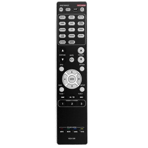 RC017SR Replace Remote Control for Marantz Stereo Receiver AV Home Theater Receiver SR6007 NR1603 SR