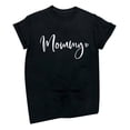 thumbnail image 2 of SMihono Hauts pour Femmes Été Chic Décontracté Mode T-Shirt d'Été Imprimé à Manches Courtes à Col Rond T-Shirt Décontracté Hauts Tee Oversize T-Shirt pour Femmes, 2 of 3